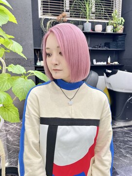 チュダック(ChuDuck) 韓国風《ペールピンク》ハイトーン/ケアブリーチ/ダブルカラー