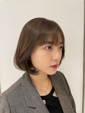 アピッシュ ギンザ(apish ginza) 伸ばしかけボブパーマ/ボブパーマ/タンバルモリパーマ/ロブ