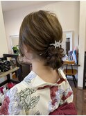 浴衣の着付けと浴衣ヘア