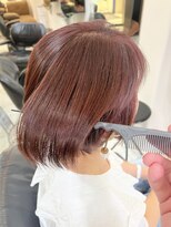 サロンドボーテキリコ(SALON DE BEAUTE KIRIKO) ショート × メテオカラー