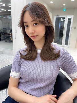 ロンド マーレ 天神大名店(Lond mare) レイヤーヘア　レイヤーカット　顔周りカット　レイヤースタイル