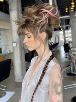 アルトリスト(Altruist Aging×HAIR&SPA)&nbsp;☆オリーブグレーココアベージュ小顔クラゲヘアー/黒髪/着物ボブ