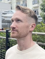 刈部倶楽舞&nbsp;フェード/メンズ/アップバング/ツーブロック/ナチュラル