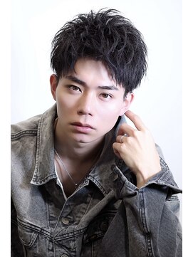 リップス 原宿(LIPPS) 横顔カッコいい!アップバング!