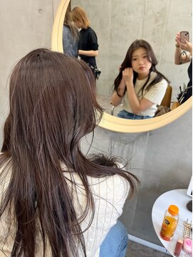 ソルトウォーター(SALT WATER) チョコレートカラー/ブリーチなし/恵比寿/代官山