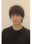 ツイストスパイラルパーマ/マッシュパーマ/メンズショート