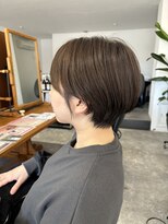 ムニ(MUNI)&nbsp;＊シアーブラウン×ナチュラルショート＊