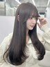 うねり前髪を卒業◇気になる顔周り部分縮毛矯正+カット ￥11500 [表参道]