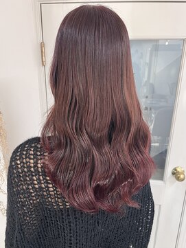 シンク オモテサンドウ(sync omotesando) ブリーチなし/ワインレッド/チェリーレッド