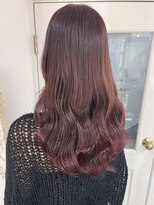 シンク オモテサンドウ(sync omotesando) ブリーチなし/ワインレッド/チェリーレッド