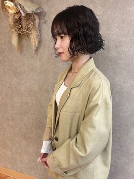 パーミル ヘア クマモト(permille ‰ hair Kumamoto) ボブ×パーマ