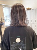【バレイヤージュ風ハイライト】　stylist 山谷