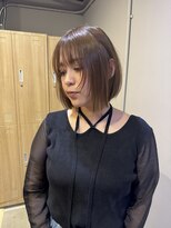 ローレンジウ(LOREN JU)&nbsp;透明感髪質改善ベージュダブルカラーミルクティーグレージュ