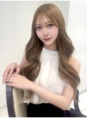 【Conomi】ハニーベージュ 銀座 レイヤーカット 前髪 ブリーチ
