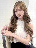 ユーフォリア 銀座(Euphoria)&nbsp;【Conomi】ハニーベージュ 銀座 レイヤーカット 前髪 ブリーチ