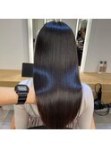 髪質改善＊ロングレイヤーグレーベージュ＊美髪【Zina船橋】