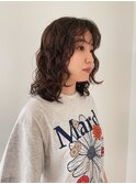 【乾かすだけでキマる髪/ウェーブパーマ