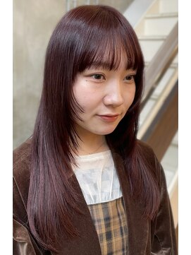 マッシュ 北堀江(MASHU) 【似合わせカラー　石光】顔まわりレイヤーカット