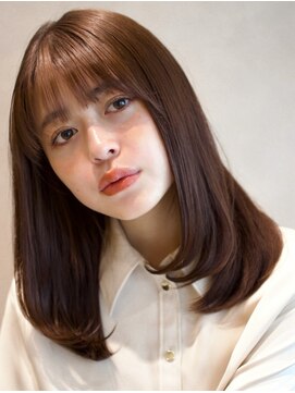 ガーデンヨコハマ(GARDEN YOKOHAMA) ミディアムレイヤー レイヤーカット 顔周りカット ワンカール