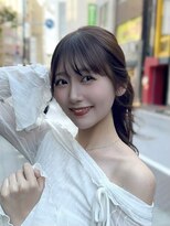 アマトウキョウ アユンチェ(AMA TOKYO×AYUNCHE) 韓国スタイル/ナチュラルくびれへア_くびれ巻き_レイヤーカット