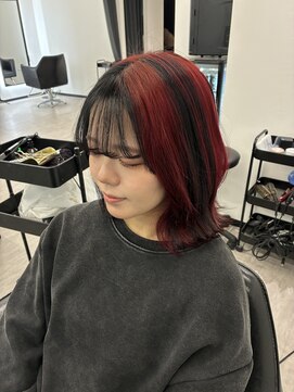 バズ サッポロ バイ フィーネ(BuzZ sapporo by Fi-Ne) レッド&ブラック