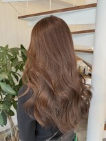 ピークスヘア(peaks hair) ココアベージュ ブラウンベージュ ブリーチなしWカラー 堀江