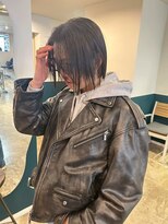 ヘアーブレイス(hair brace)&nbsp;千葉駅/着物ヘア/大人ガーリー/ダークアッシュ/似合わせカット