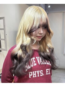 ミライフ(mlife) ブロンド×ブラウン