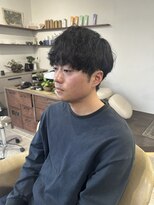 シラス(SiLasu)&nbsp;ツイストスパイラルパーマ×メンズマッシュ