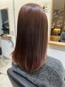 根元リタッチ+髪質改善水素TR+カット¥15400