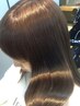【期間限定】カット+イノアカラー+髪質改善バイカルテトリートメント ￥18000