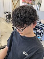 アイズ ヘアー メイク(I's hair make)&nbsp;朝楽スタイリング　ツーブロマッシュ×シャドウパーマ