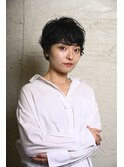 マニッシュショートパーマ
