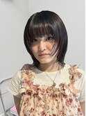 ベージュカラー/ブリーチなしダブルカラー/赤み消し