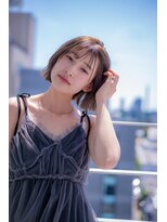 サロンドミルク 新百合ヶ丘店(salon de MiLK)&nbsp;切りっぱなしボブ　（新百合ヶ丘）