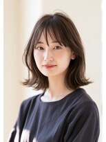 クート アンド シー 東川口(kuto and C)&nbsp;ひし形ミディアム×レイヤー×シースルーバング×東川口