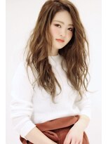 アース コアフュールボーテ 松本庄内店(EARTH coiffure beaute)&nbsp;無造作ロングウエーブ