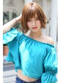 2030代40代50代ウエーブミディアム似合わせカットメルティカラー