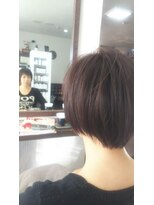 シエル Cielヘアーサロン 朝楽ショート　～グレージュを添えて～