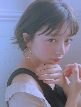ディッセンバー 渋谷(December) 【 December】夏ヘア☆やわらかショートボブ