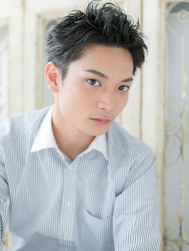 モッズ ヘア 福岡姪浜店(mod's hair) *mod's姪浜*…好感度！さわやかビジカジワイルドアップバングc