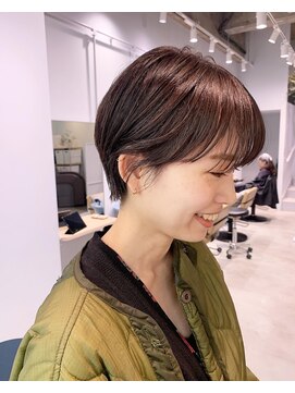 フィルムス 田町芝浦(FILMS) マロンベージュ/ボブ/前髪/レイヤー/髪質改善/縮毛矯正/田町