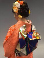 アルムヘアー(alm hair) ヘアセット、振り袖