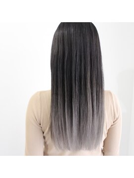 デコヘアーフラッペ(DECO HAIR frappe) エアタッチ グラデーションカラー