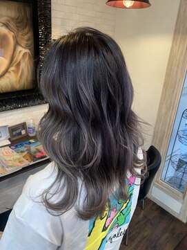 ボアップ 松山店(boappu) #ウルフカット#バレイヤージュ