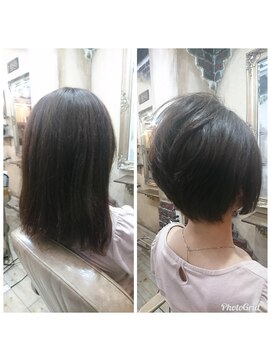 パレード(Parade) お客様ボブ仕上がり