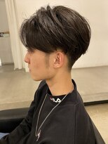 グランアディクト(Gran addict)&nbsp;前下がりセンターパートマッシュ★