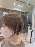 REAL SALON WORK～大人可愛い20代30代くびれ丸みショートボブ