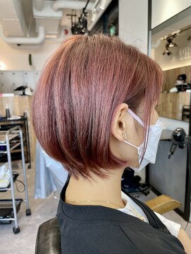 エイト 池袋店(EIGHT ikebukuro) ピンクベショート