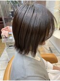 10代、20代おすすめ外ハネショートボブ【学生カット】
